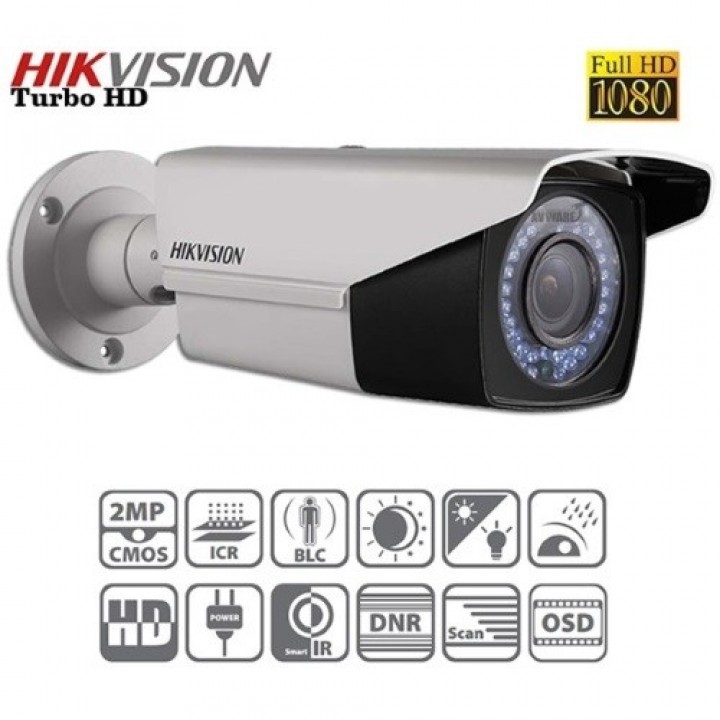 HD-TVI видеокамера 2 Mp HikVision DS-2CE16D1T-VFIR3 (2.8-12 мм)